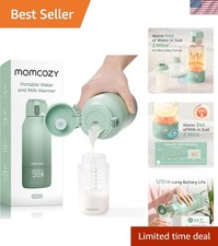 Dual Heating Portable Bottle Warmer Perfect for Breast Milk Baby Formula