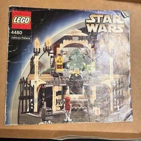 Lego Star Wars Jabba's Palace incomplete set 4480 NO FULL MINIFIGURES DISCS 25y
