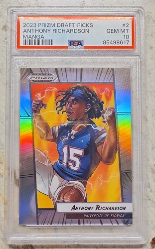 Anthony Richardson #MGA-2 2023 Panini Prizm Draft Picks Manga card