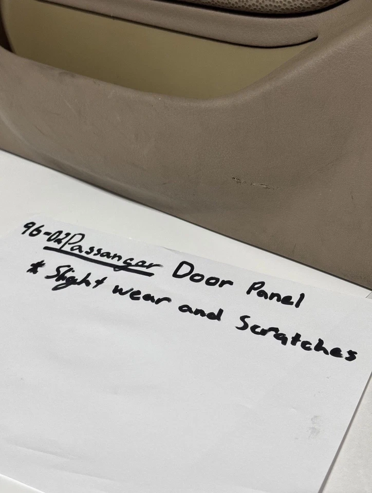 1998 BMW Z3 Beige Interior Door Panels Set (Left + Right) OEM – Read Description - Image 3 of 4