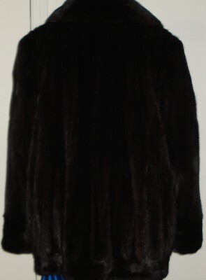 Men's American Legend Ranch Mink Fur Jacket Size 42-44 FREE