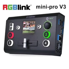 RGBlink Mini-Pro V3 4-Channel HDMI Multi Format Video Mixer Switcher Streaming