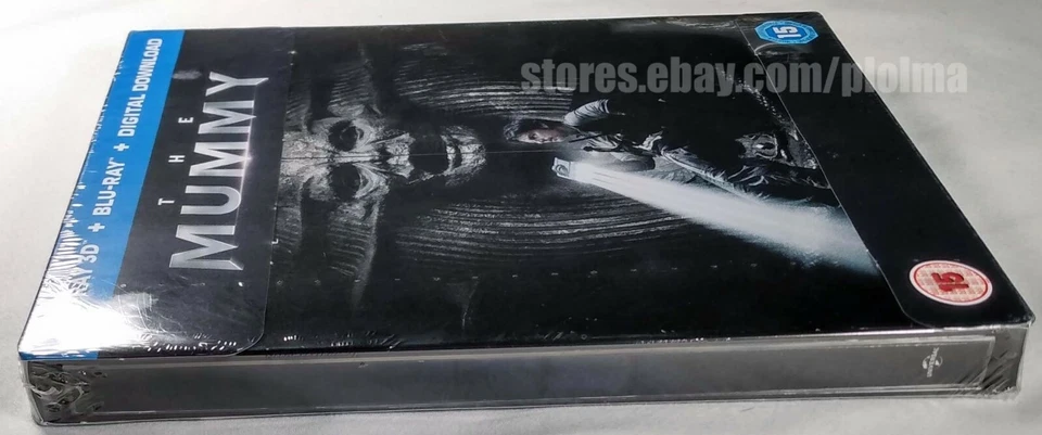 THE MUMMY (2017) Brand New 3D (and 2D) BLU-RAY STEELBOOK Movie Tom Cruise Film - Image 3 of 3