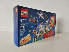 NIB LEGO 40222 Christmas Build-Up 24in1 250pcs FACTORY SEALED! RETIRED! UNIQUE!