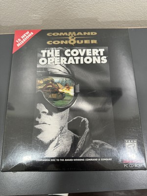 Command & Conquer The Covert Operations PC Westwood Big Box 1996 New Sealed