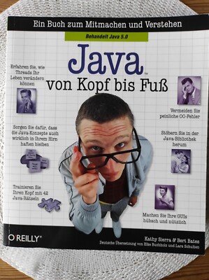 Java von Kopf bis Fuß von Sierra, Kathy, Bates, Bert | 3. Nachdruck 2008