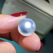 Huge 13mm Natural South Sea Genuine White Round Loose Pearl Undrilled 12
