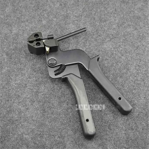 Self-locking Stainless Steel Tie-Down Pliers Tape Cutting Machine Tie-Down Tool - Picture 7 of 8