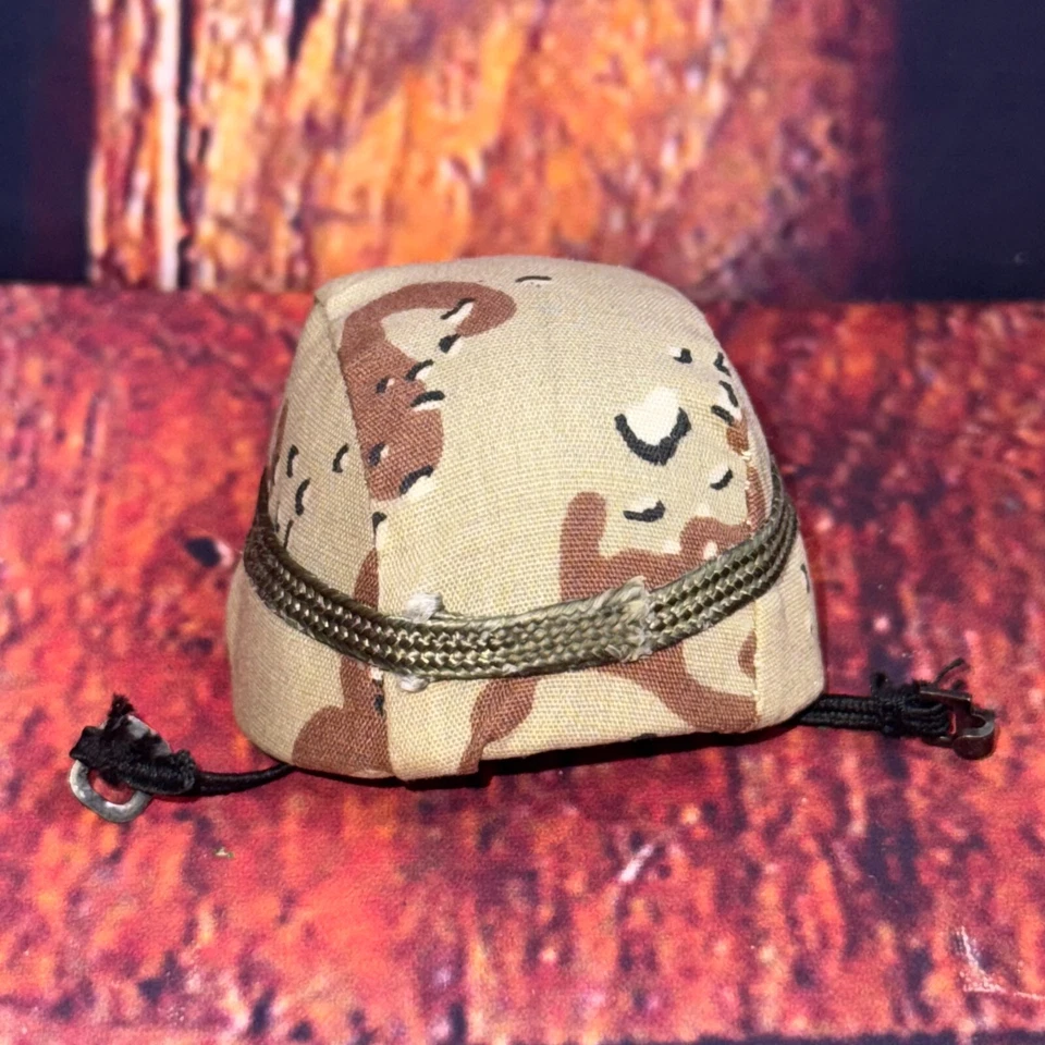 Casco de colección Hasbro GI Joe Dragon Ranger chips de chocolate postre camuflaje 1:6 Foto 4 de 4