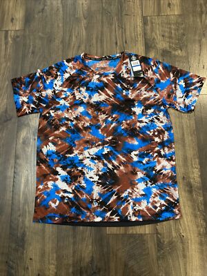 Under Armour Streaker Inverse Short Sleeve Mens Running Top-Red XL 