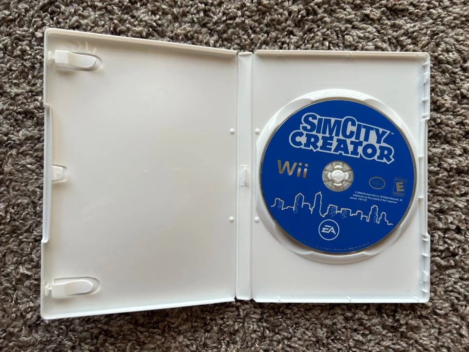 SimCity Creator for Nintendo Wii (2008) - Acceptable Condition, Fast Shipping - Image 3 of 3