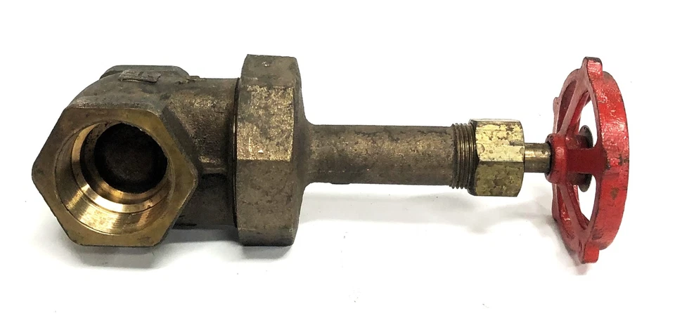 Milwaukee Valve Inc Brass 1-1/2 Inch 150SWP 300WO Gate Valve 1151-1161 NOS - Image 2 of 4