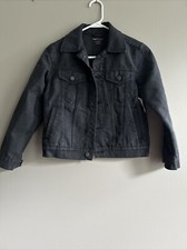 Gap Kids Denim Jacket - Size M 7-8 - Navy Blue