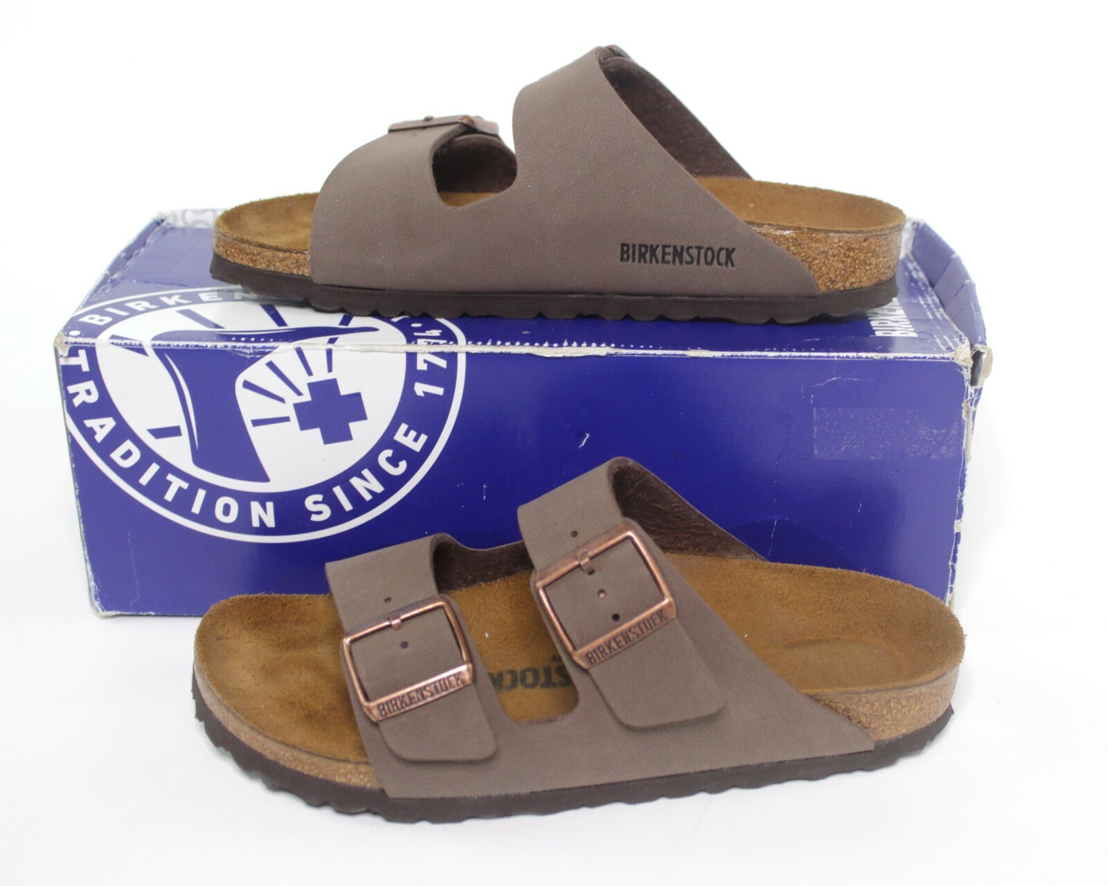 birkenstock arizona shearling mocha