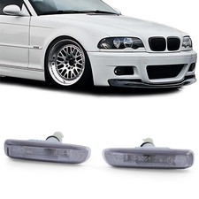 Frecce laterali nere fumè adatte,per BMW Serie 3 E46 prefacelift