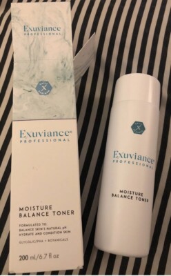 Exuviance Moisture Balance Toner Glycolic/PHA+ Botanicals 200ml NIB