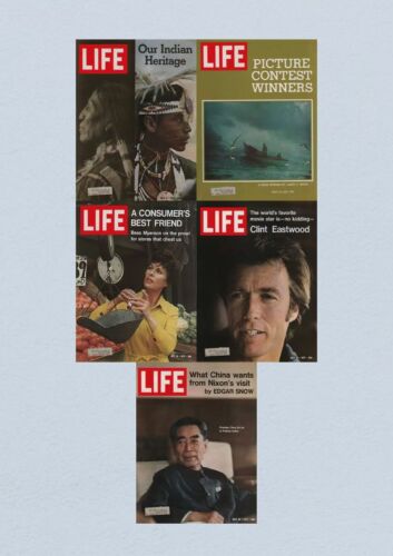 Life Magazine Lot of 5 Full Month July 1971 2, 9, 16, 23, 30 Space Race Era - Picture 1 of 1