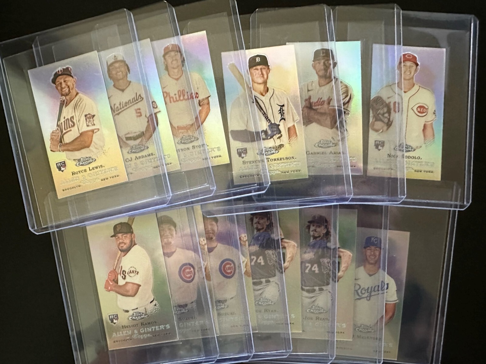 Complete Your Set! 2022 Topps Allen & Ginter Chrome Mini Inserts