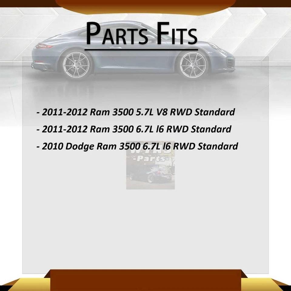 Подходит для 2010 Dodge Ram 3500 GMB задний вал все соединения универсальное соединение - Изображение 2 из 4