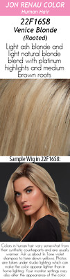 LAYLA by JON RENAU 100% Remy Human Hair Wig ANY COLOR French Drawn MonoTop +Lace