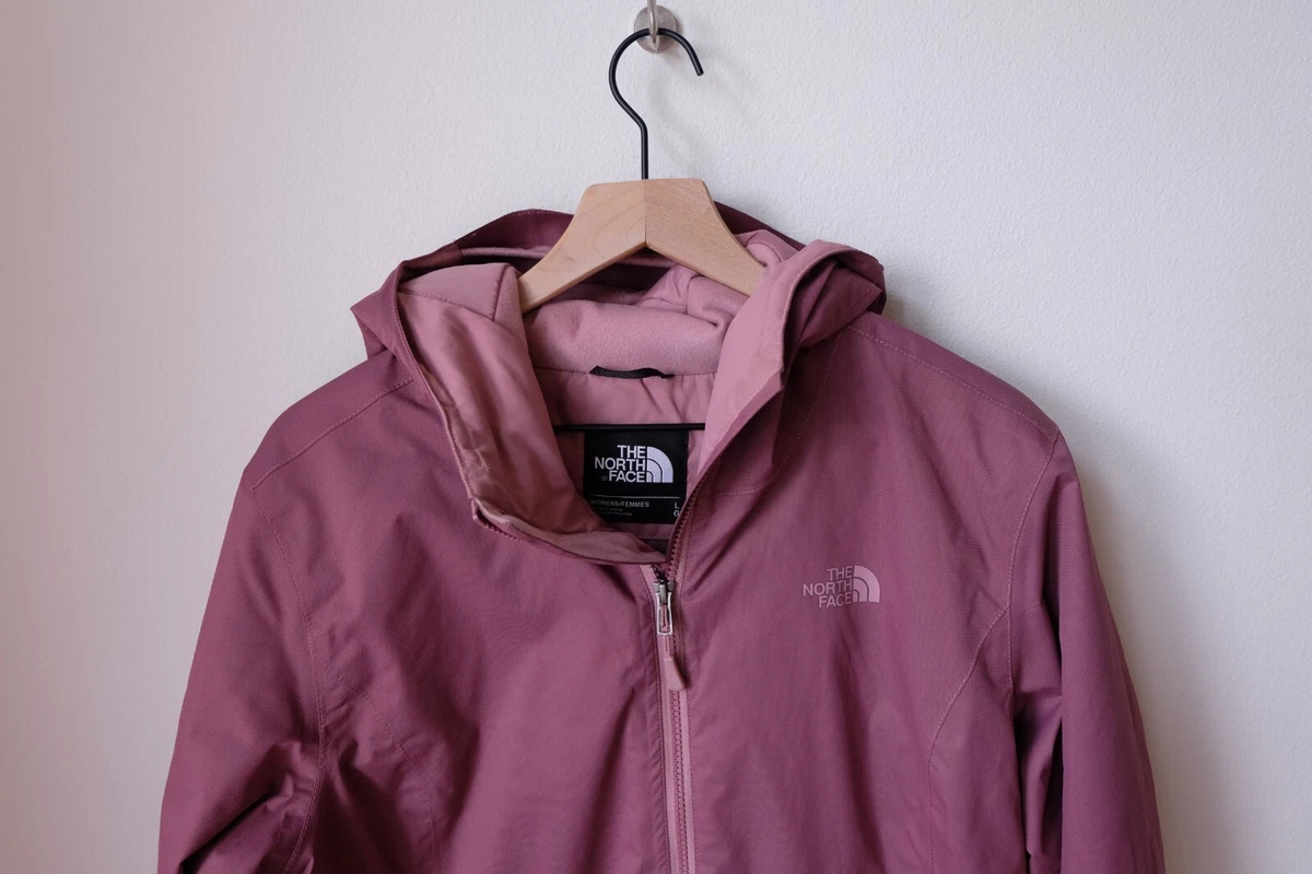 A+ Womens North Face Quest Waterproof Insulated Hood Jacket Coat Pink  Breathable | eBay