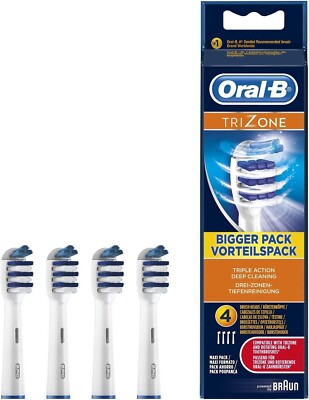 Oral-B //TriZone Ersatzbürstenköpfe -Vorteilspack (4er-Pack)