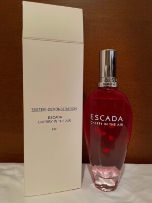 Escada Cherry in the Air EDT 100ml/3.3oz Discontinued Tester (See Photos)