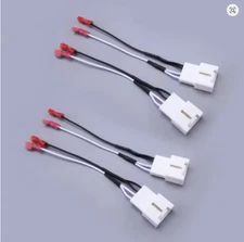 4Pcs Door Speaker Harness Cable Adaptor Fit For Ford F150/250/350/Edge/Escape