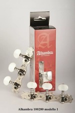 Alhambra 100280 mod.1 Meccaniche chitarra classica nickelate MECCANICA COMPLETA