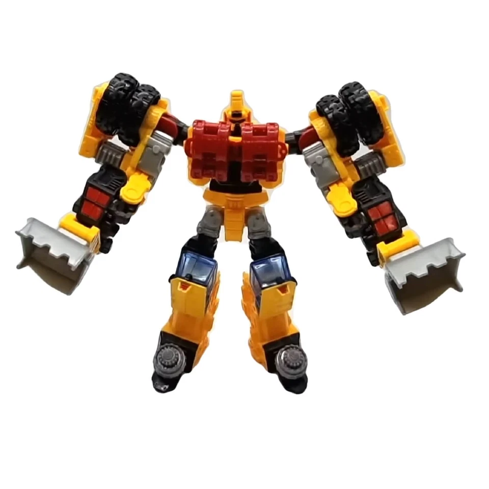 Figura de acción transformadora Hello Carbot King Dozer coche vehículo robot juguete coreano Foto 4 de 4