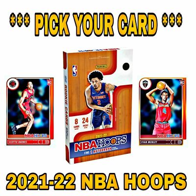 2021-22 NBA HOOPS You Pick Base #1-200 Complete Your Set! 