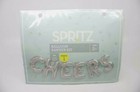Spritz 'Cheers' Foil Balloon Banner Kit 14" - Silver - Ages 3+