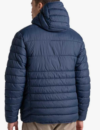 Craghoppers Mens Compresslite VIII Hooded Packable Padded Jacket Coat Navy Sz M - Picture 2 of 5