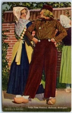 Postcard - Tulip Time Festival - Holland, Michigan