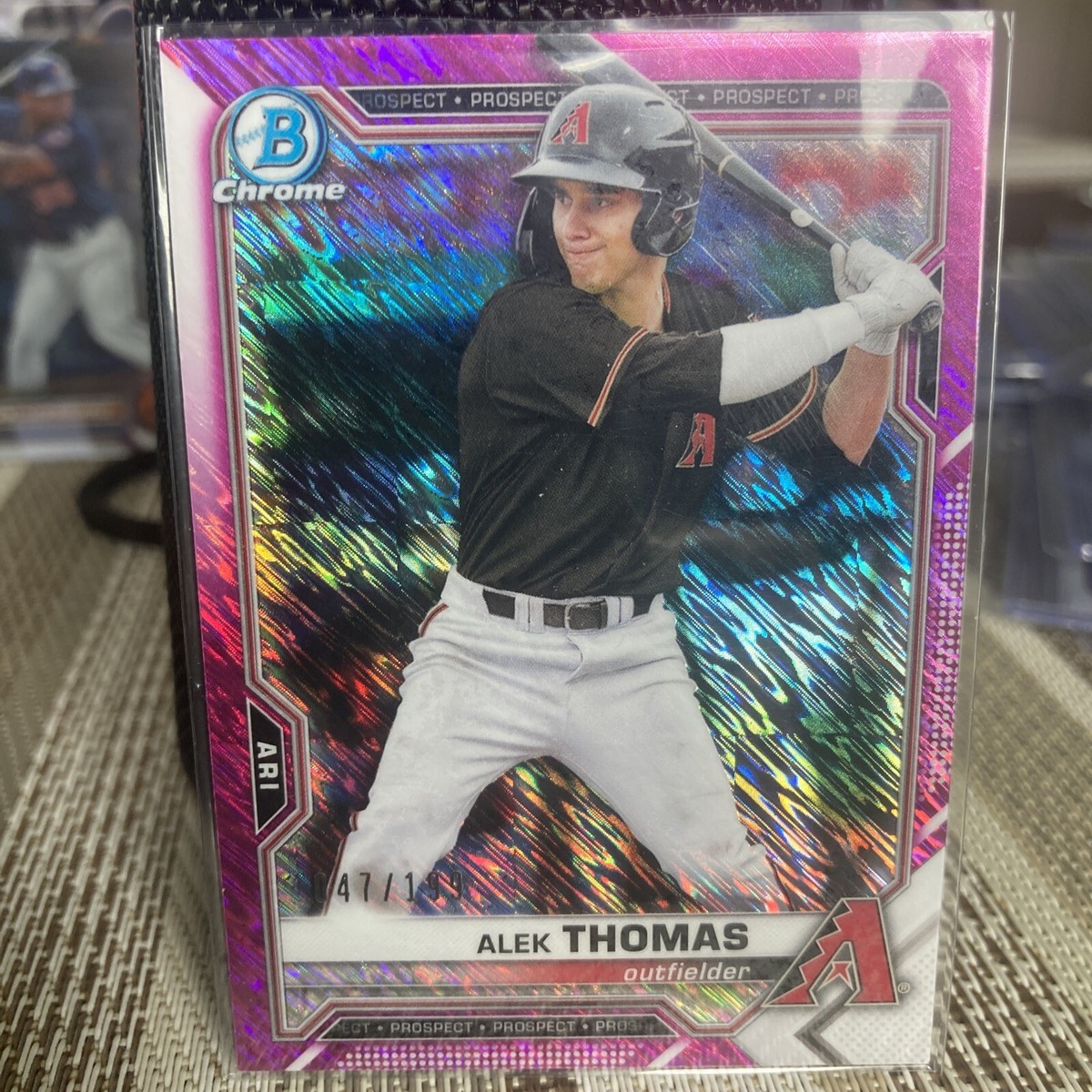 2021 Alex Thomas Fuchsia Refractor /199 No BCP-31 | eBay