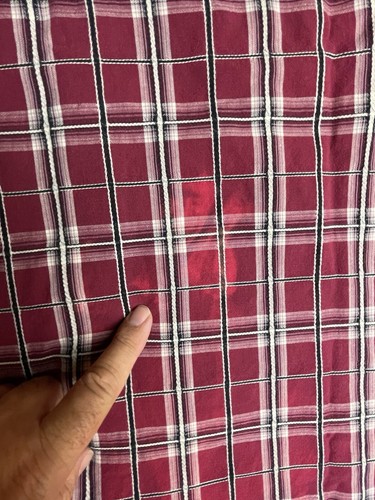 Vintage Wrangler Pearl Snap Western Heavy Plaid Flannel Shirt Brushpopper Large - Picture 12 of 14