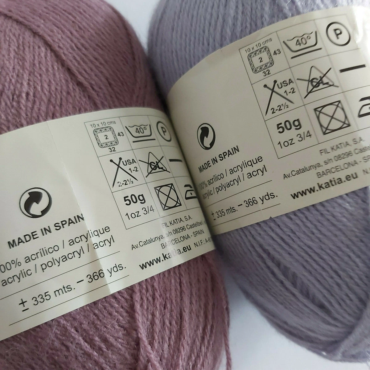 10 clearance Yarn sale - Katia New Babette baby yarn - 3ply mixed