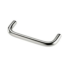Polished Chrome D Shaped Cupboard Handles - Multiple Sizes