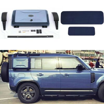 For Defender 130 2020-2023 Side Mount Tool Gearbox & Tire Plate
