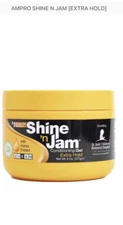 AMPRO PRO Shine 'n Jam Conditioner Gel Extra Hold 8oz Good for Natural Hair NEW