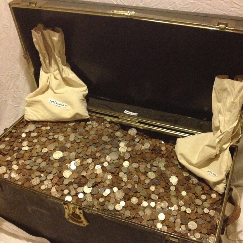 Money Vintage Hoard ~ Gold 90% Silver Bullion ~ Estate Lot Old US Coins