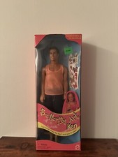 BUTTERFLY ART KEN 12" VINTAGE 1998 MATTEL NRFB 22995 With Tattoos Box Wear