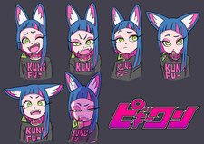 Anime Hanabushi Girls Choker Looking At Viewer Gaming Mat Desk 6322