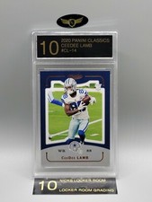 2020 Panini Classics Dallas Cowboys CEEDEE LAMB #CL-14 Rookie mint card LRG 10. rookie card picture