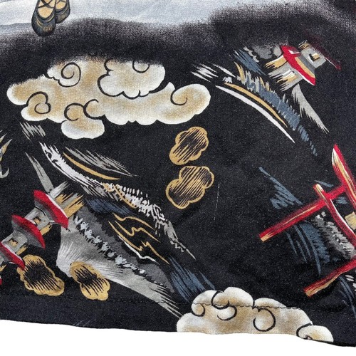 Red Dragon by Kennington Button Down Shirt Girl Dragon & Tiger Print Herren XL - Bild 12 von 14