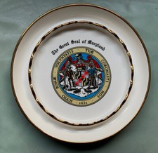 Maryland’s Seal - ASCHENBECHER - präsentiert von MD Truck Association - 1968 - Keramik
