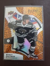 2021-22 Wyatt Kalynuk Leopard Rookie Allure Hockey Upper Deck Chicago Blackhawks