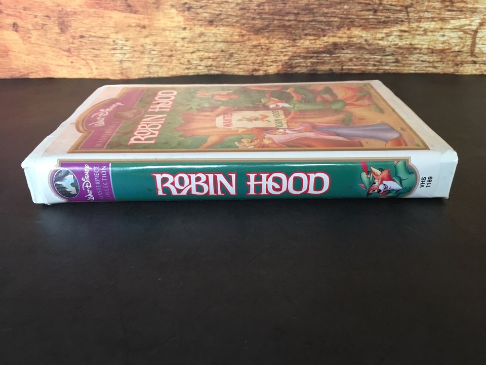 Robin Hood Walt Disney Masterpiece Collection VHS 717951189035| eBay