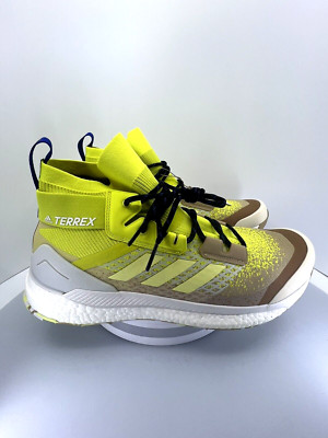  アディダス Terrex Free Hiker Primeblue Hi-Res Yellow FZ3627 ローカットスニーカー シューズ イエロー/ホワイト Adidas Terrex Free Hiker Size 13 Primeblue Yellow White FZ3627