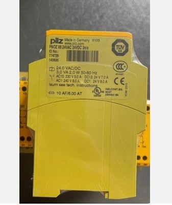 1pc Pro   774729 PNOZ X6 safety relay 24VAC 24VDC 3n/o one year warranty *mn